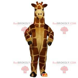 Zeer elegante girafmascotte. Giraffe kostuum - Redbrokoly.com